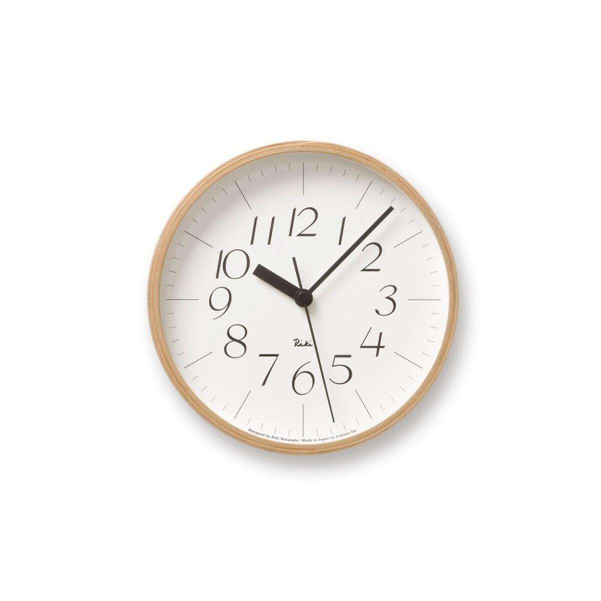 LEMNOS Riki Wall Clock Lightness S