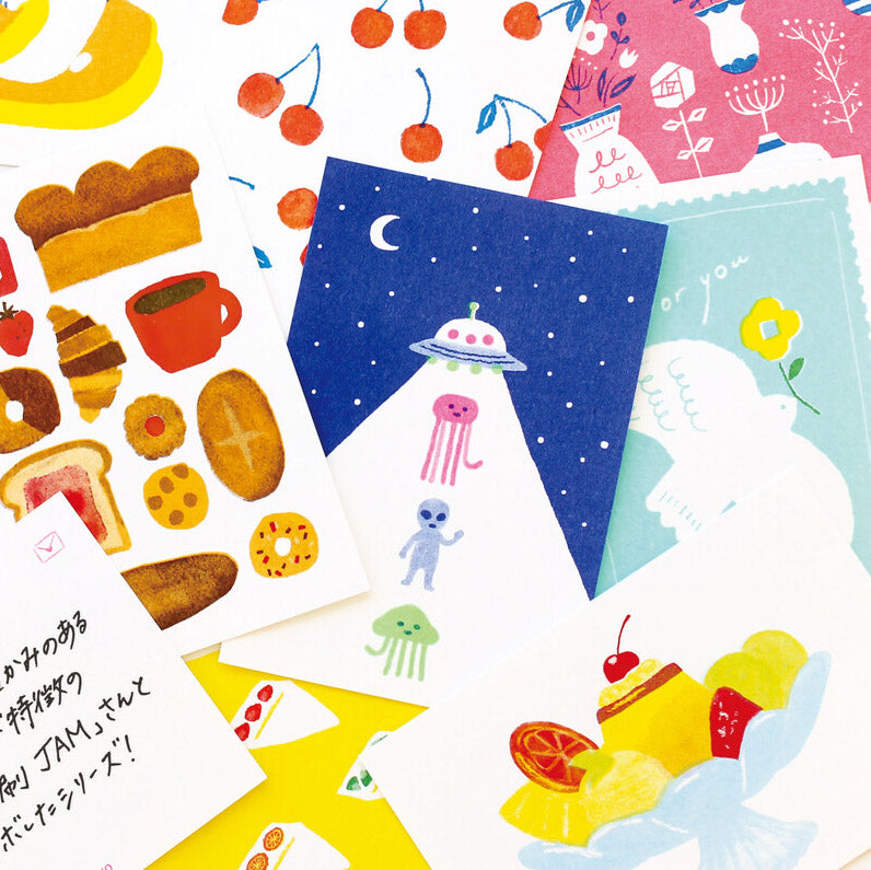 Post cards alien