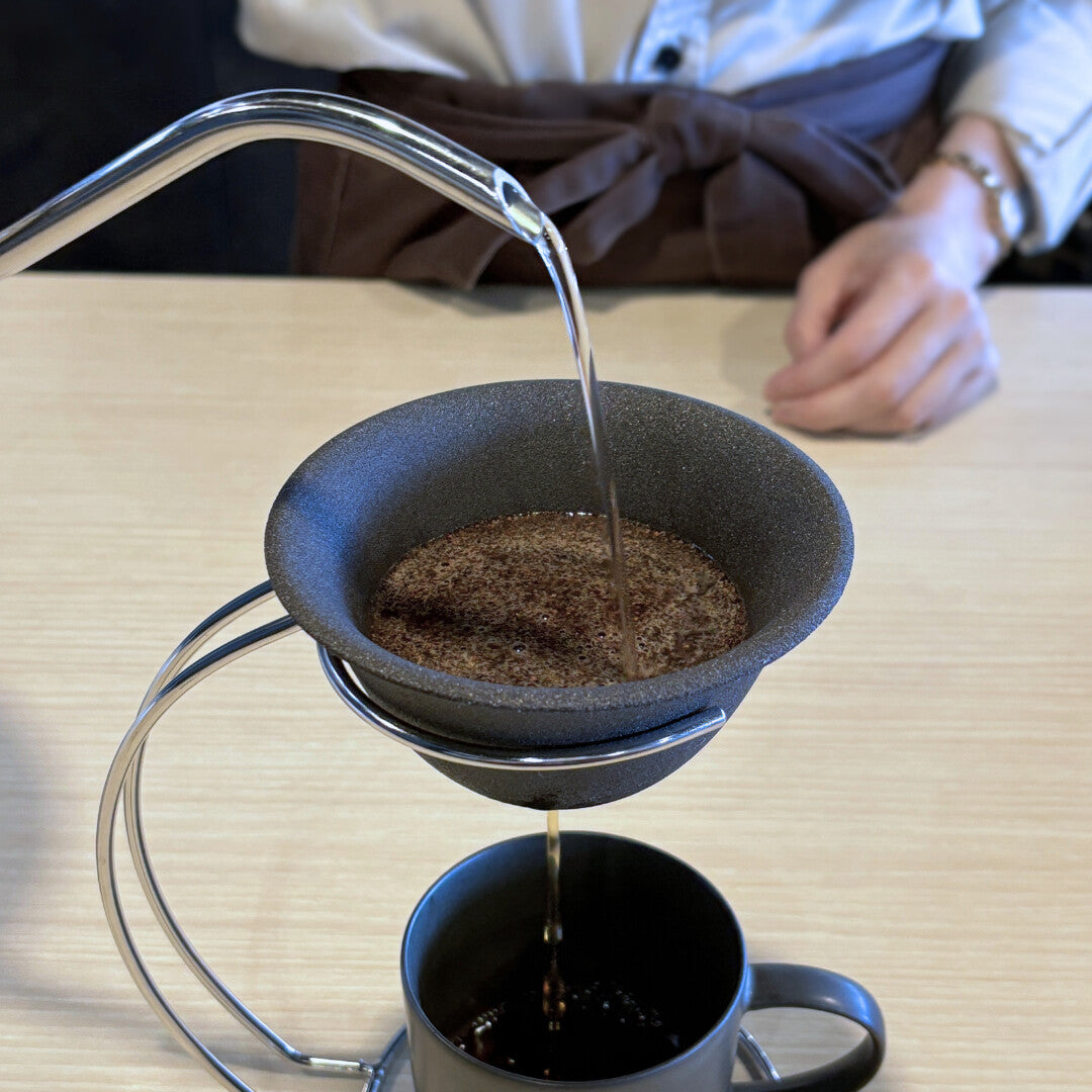 Aritayaki Ceramic Coffee Filter Stand Set