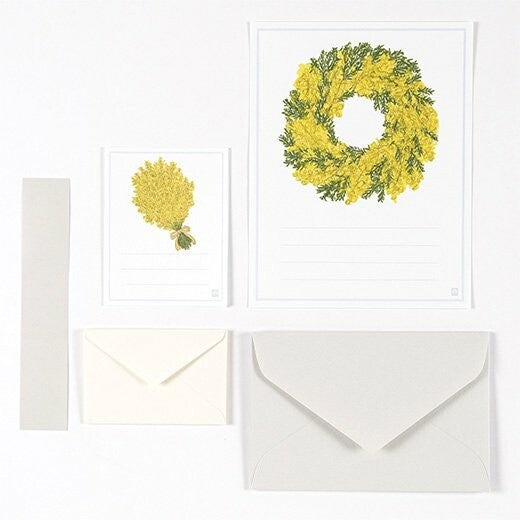 Letter set 2 types mimosa