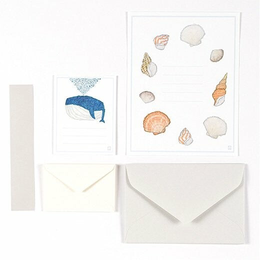 Letter set 2 types whale