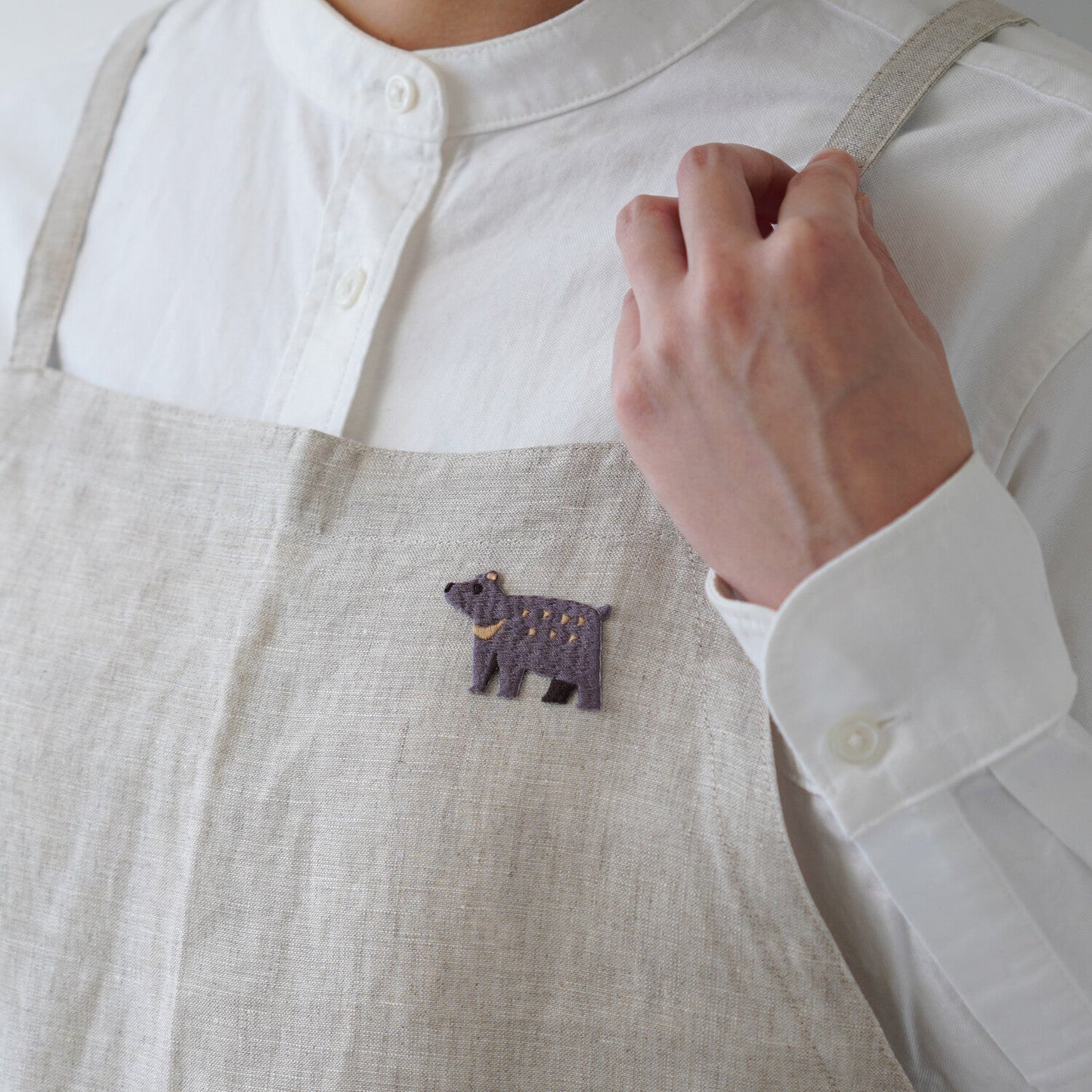 Sticker & Iron-on Wappen Embroidery Badges HIRVI
