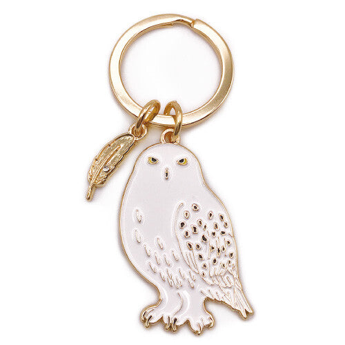 Animal Key Ring with Mini Charm Owl