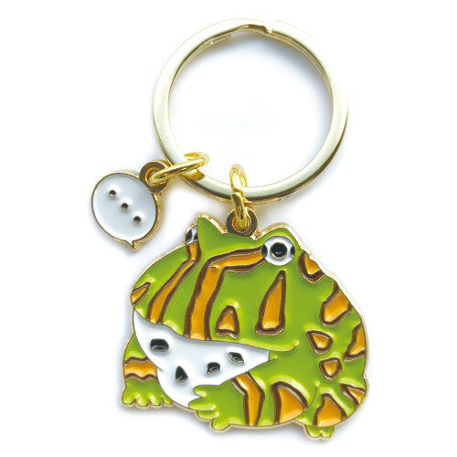 Frog Key Ring Horned Frog