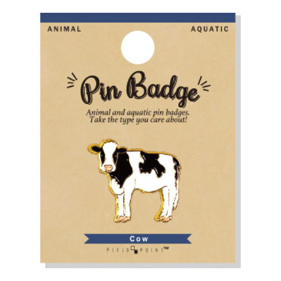 Cow Enamel Pin – Cute Farm Animal Badge for Backpacks & Gifts