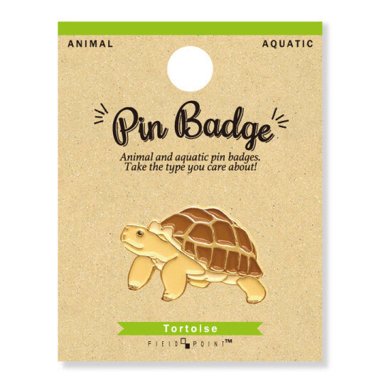 Tortoise Enamel Pin – Cute Slow Animal Badge for Backpacks & Gifts
