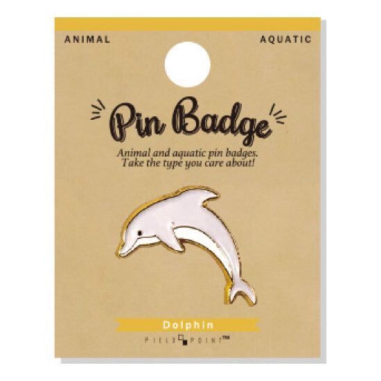 Dolphin Enamel Pin – Cute Ocean Animal Badge for Backpacks & Gifts