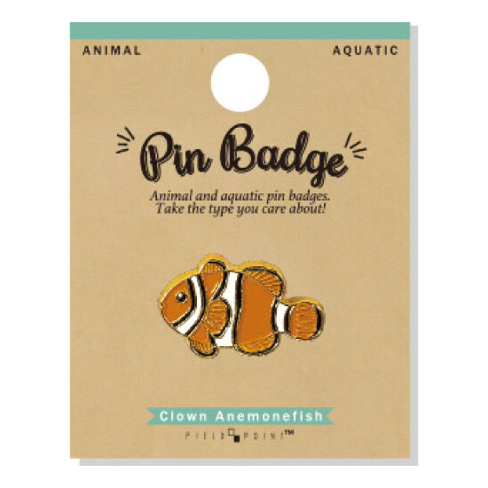 Clownfish Enamel Pin – Cute Tropical Fish Badge for Backpacks & Gifts