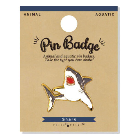 Shark Enamel Pin – Cool Ocean Predator Badge for Backpacks & Gifts