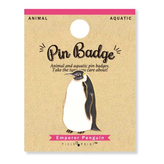 Emperor Penguin Enamel Pin – Cute Antarctic Animal Badge