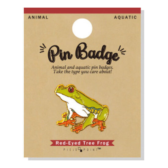 Frog Enamel Pin – Cute Amphibian Badge for Backpacks & Gifts