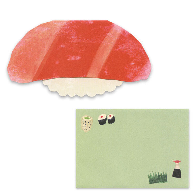 Greeting card delicious food