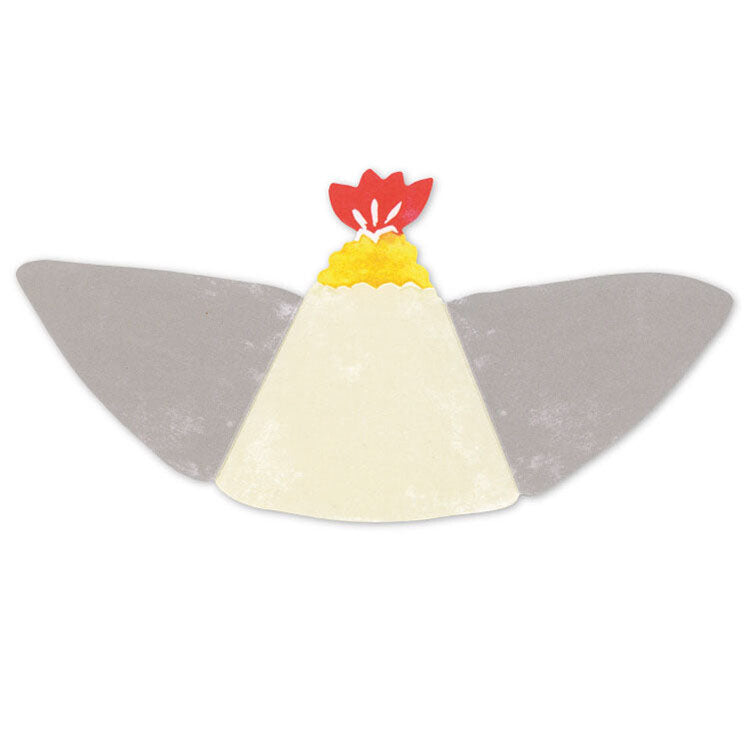 Greeting card delicious food tenmusu