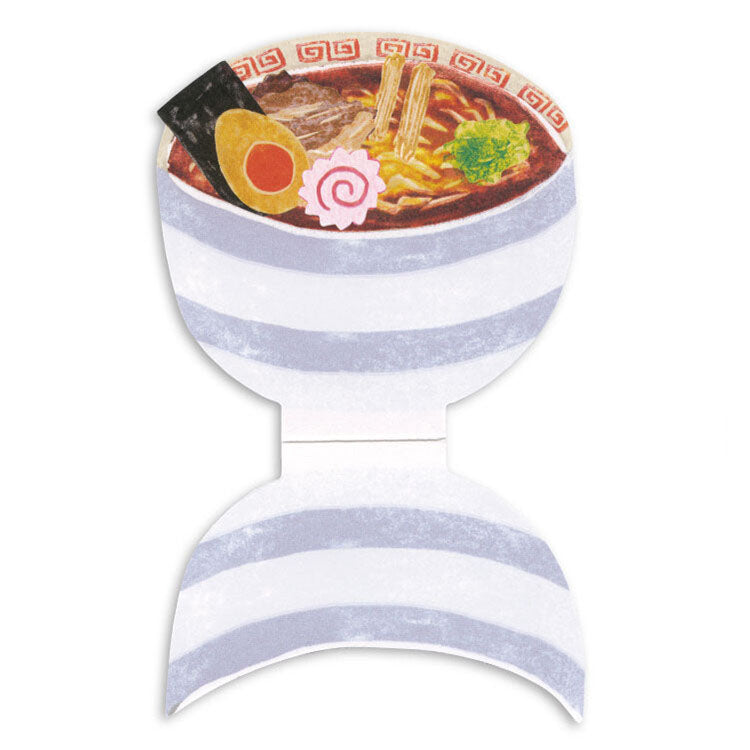 Greeting card delicious food ramen