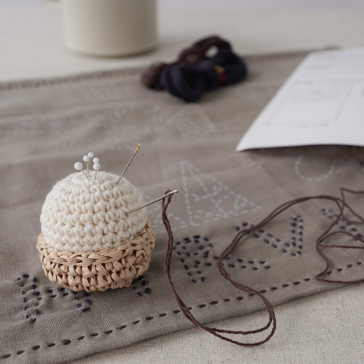 Sashiko Kitchen Cloth Sashiko Kit