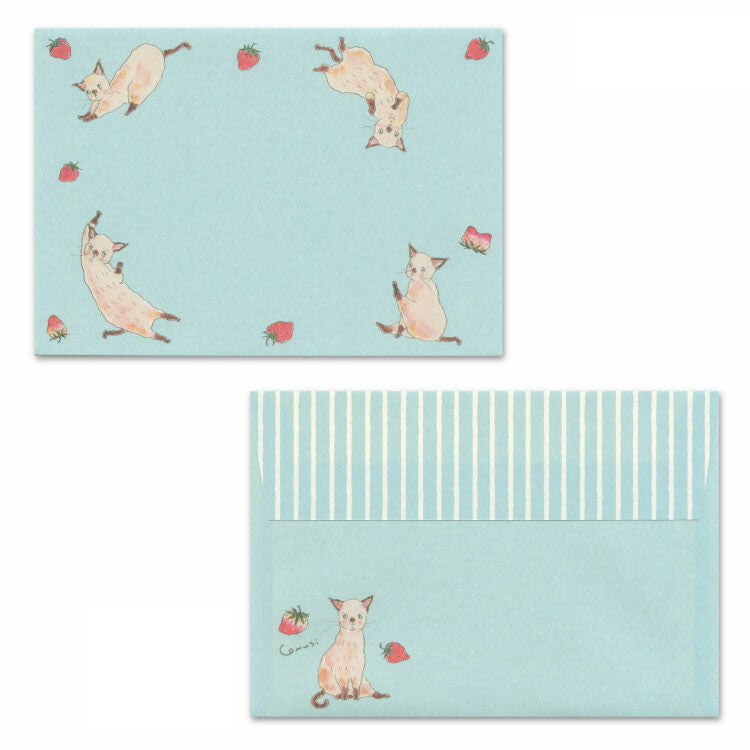 Tocoro Comugi Letter Set Strawberry