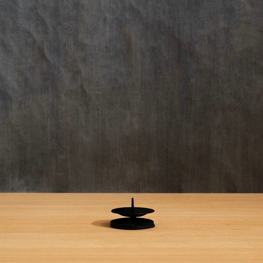 Japanese Iron Candles Stand Small