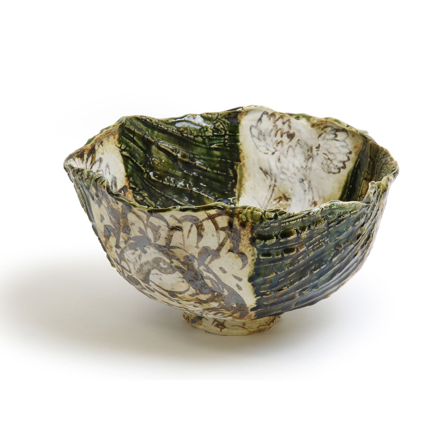 Hiroshi Hanzawa Oribe Extra Large Bowl