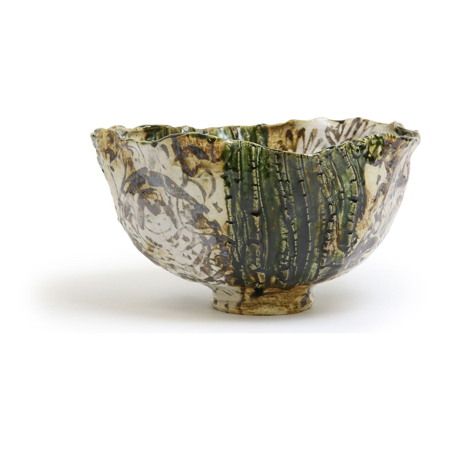 Hiroshi Hanzawa Oribe Extra Large Bowl