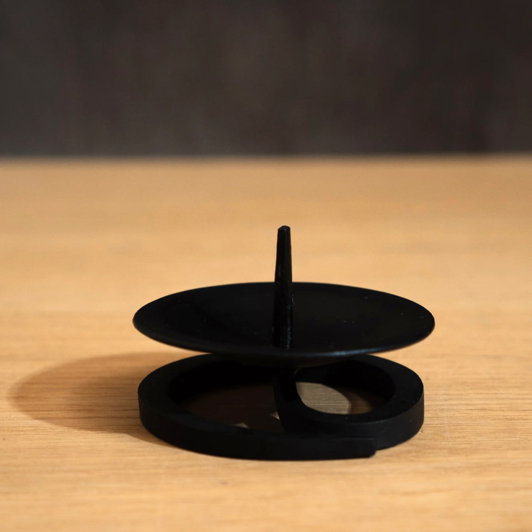 Japanese Iron Candles Stand Small