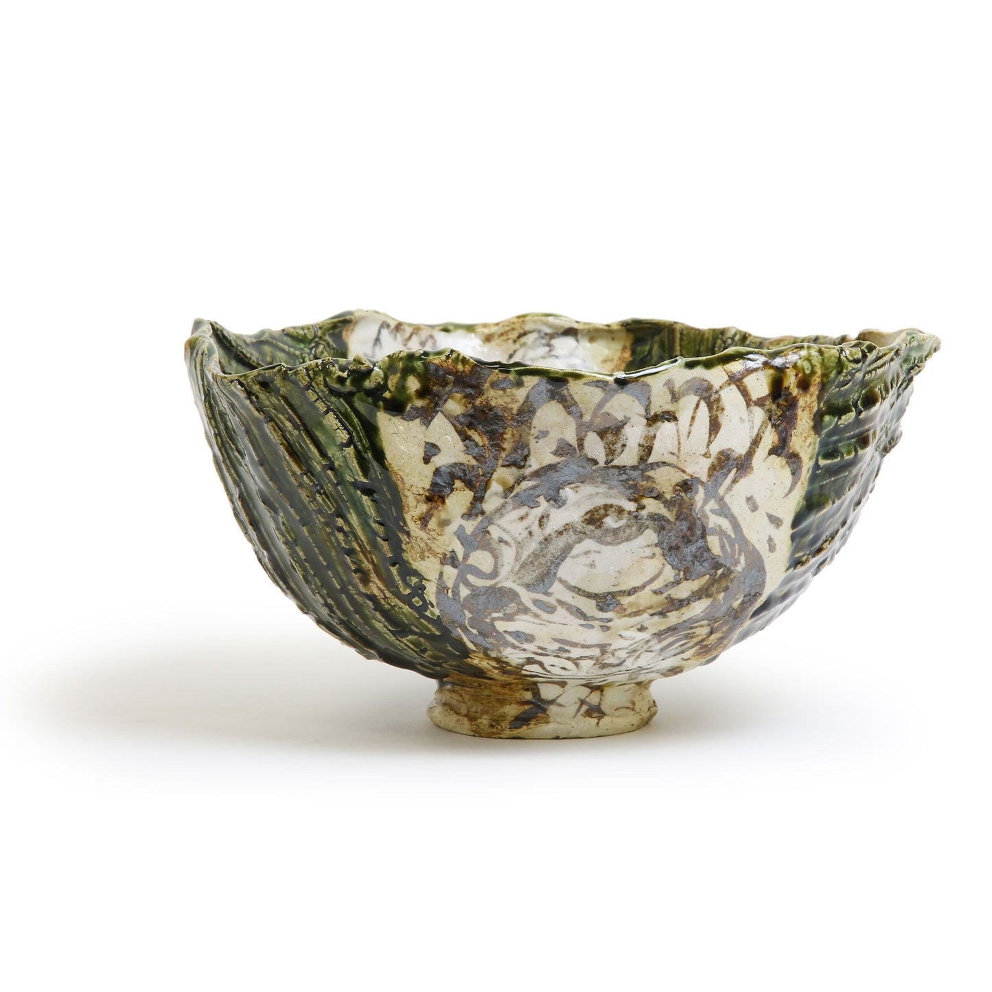 Hiroshi Hanzawa Oribe Extra Large Bowl