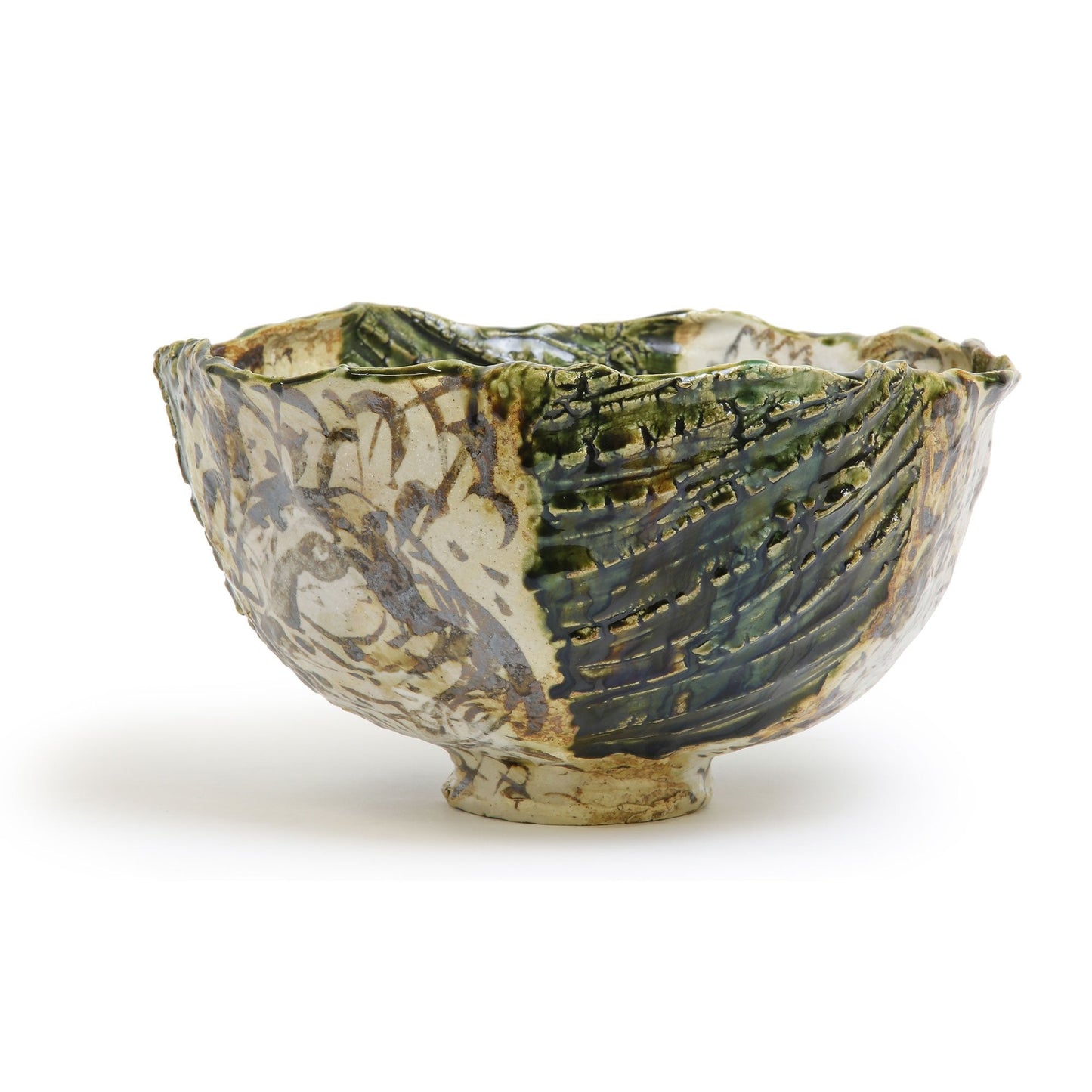 Hiroshi Hanzawa Oribe Extra Large Bowl