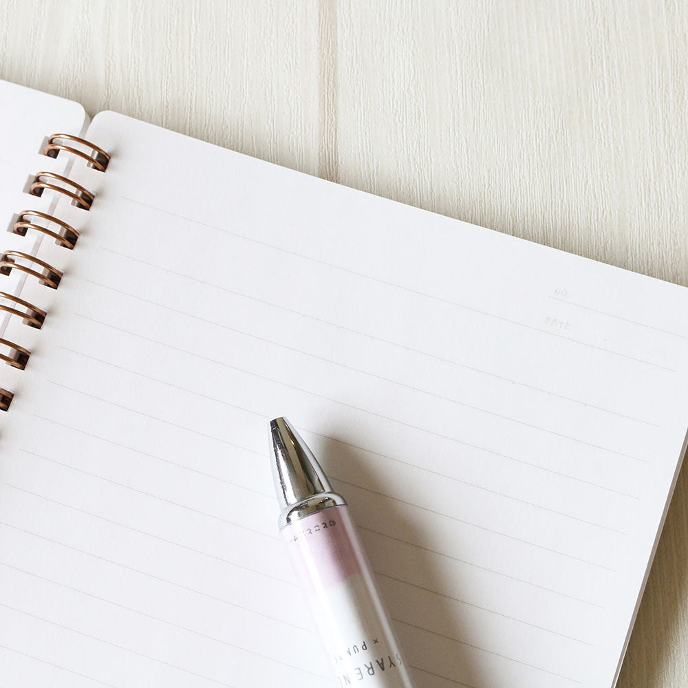 Ring notebook cat green