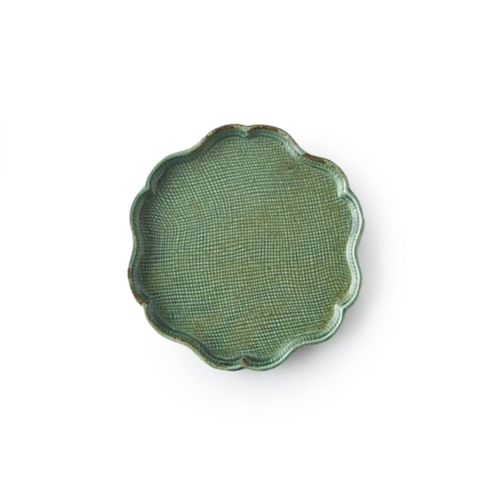 Minoyaki Mini Plate Olive