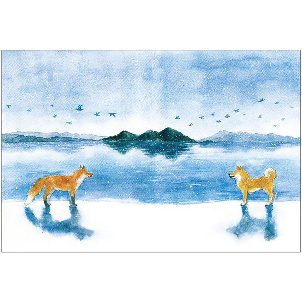 Postcard TABISHIBA Lake Toya