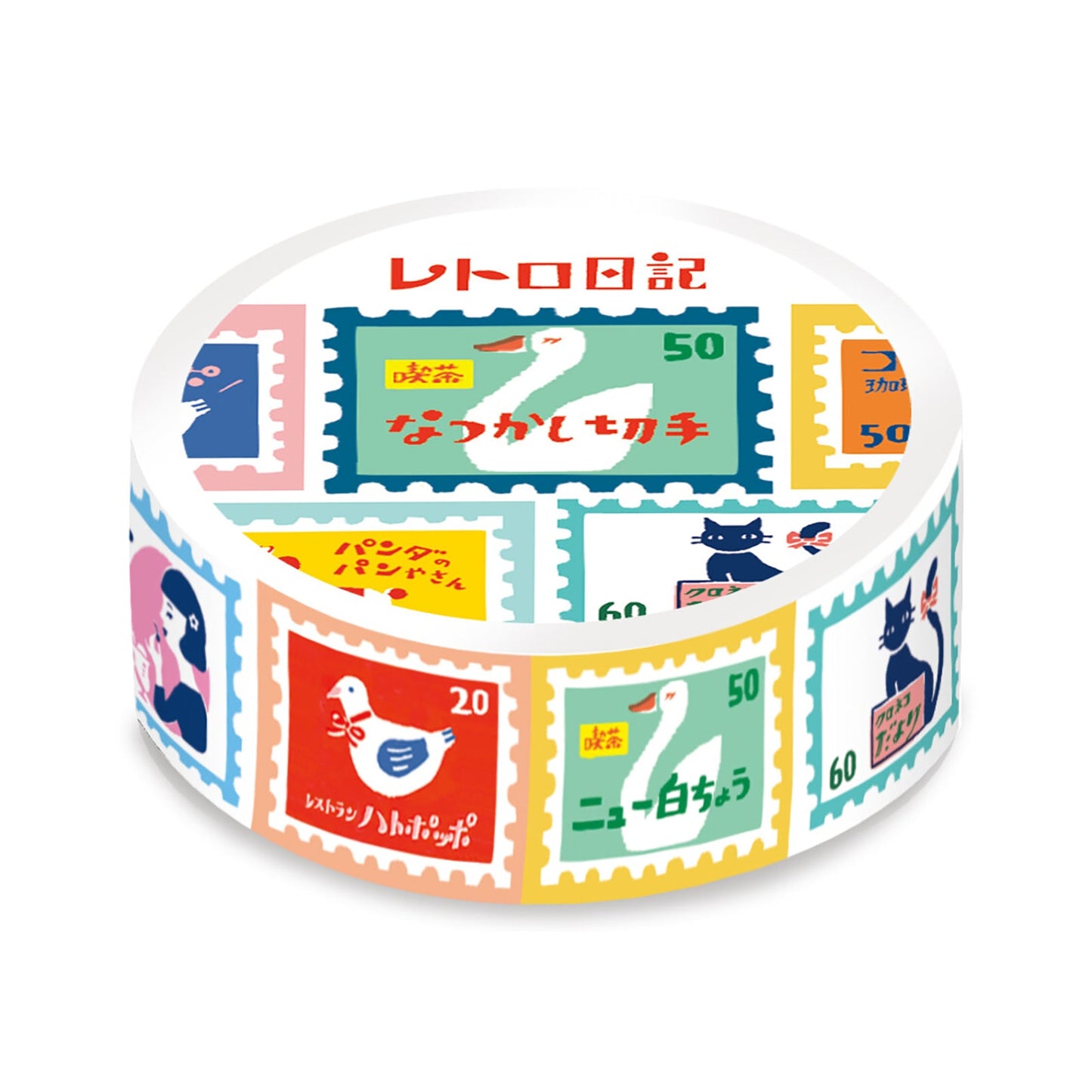 Japanese masking tape stamp