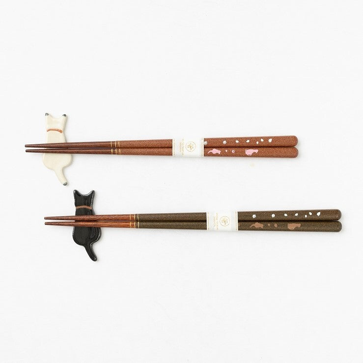 Chopsticks and Chopstick rests set of 2