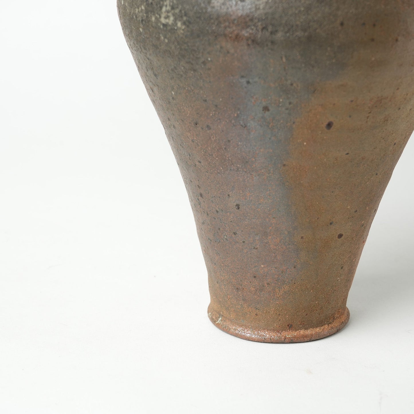 Keiji Tanaka Meiping Flower Vase Nanban Woodfired