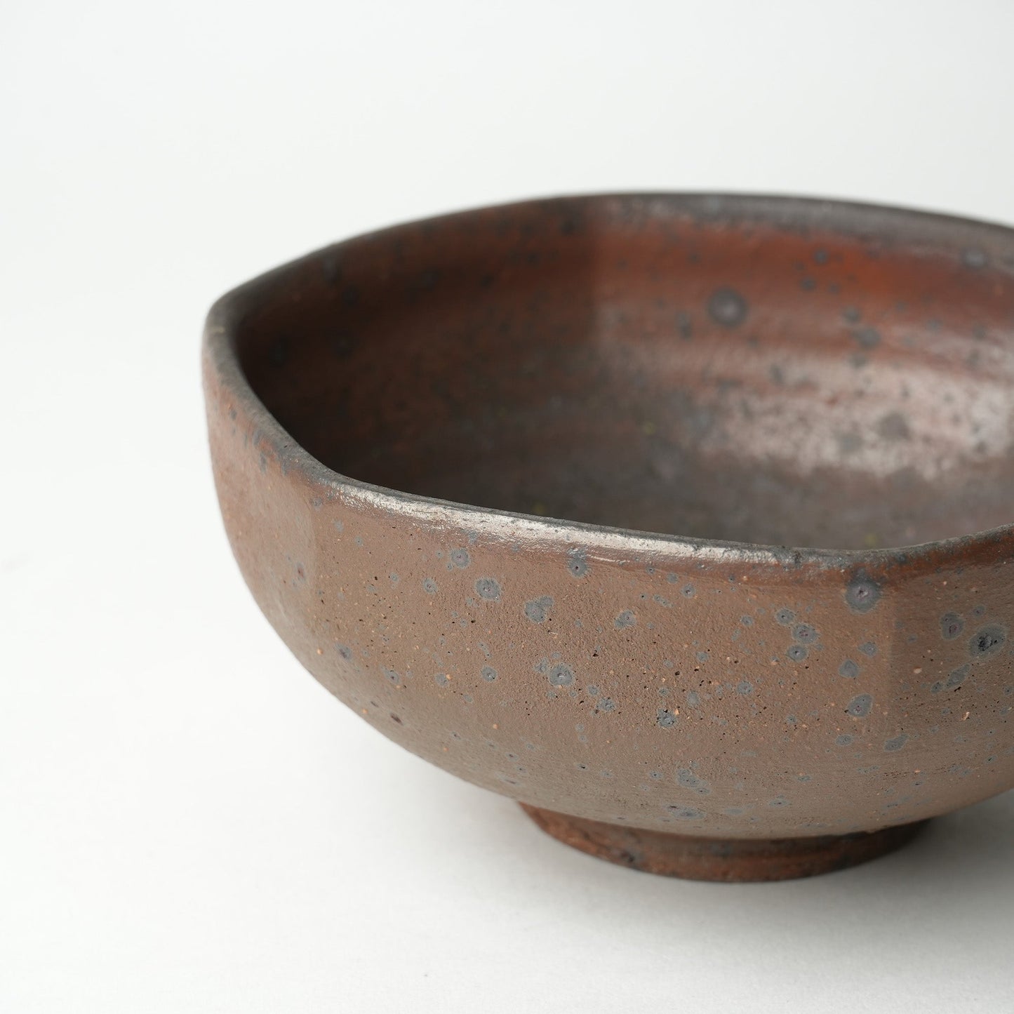 Keiji Tanaka Hexagon Bowl Nanban Woodfired