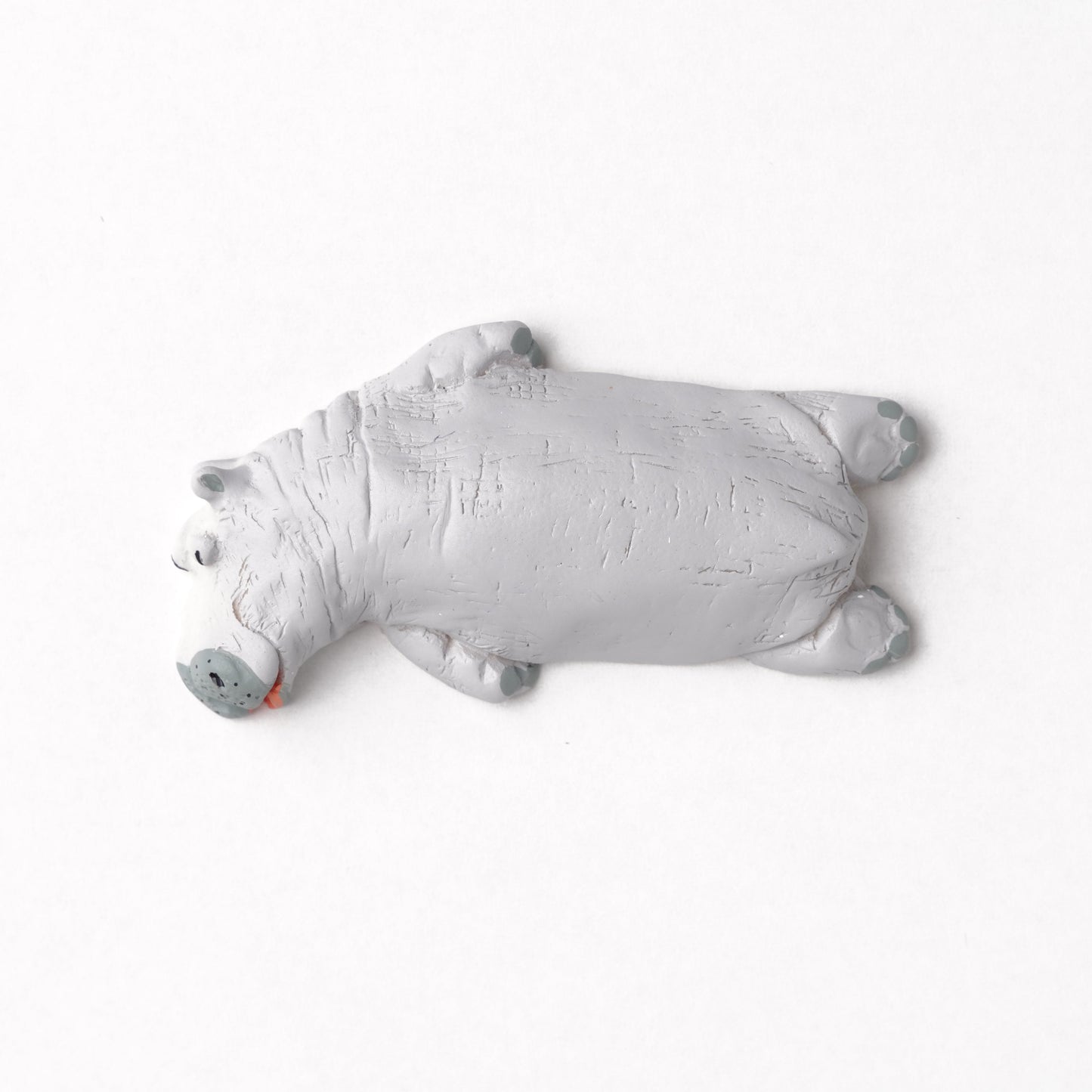 Sleeping Magnet Hippo - Japanese Animal Fridge Magnet