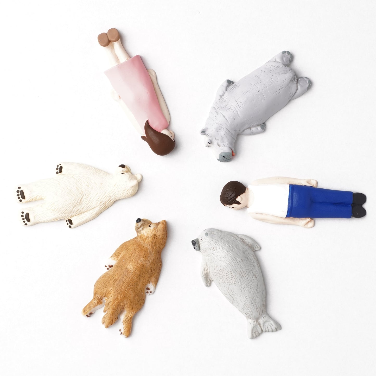 Sleeping Magnet Girl - Japanese Decorative Fridge Magnet