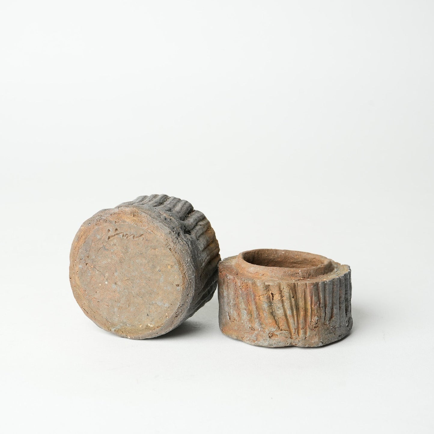 Ichiro Mori Futamono Container Bizen Woodfired