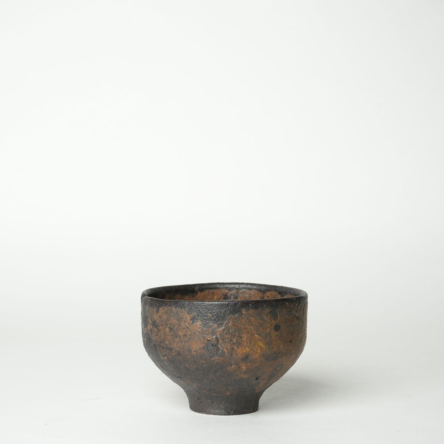 Futoshi Yamashita Volcanic Pottery Chawan Matcha Bowl