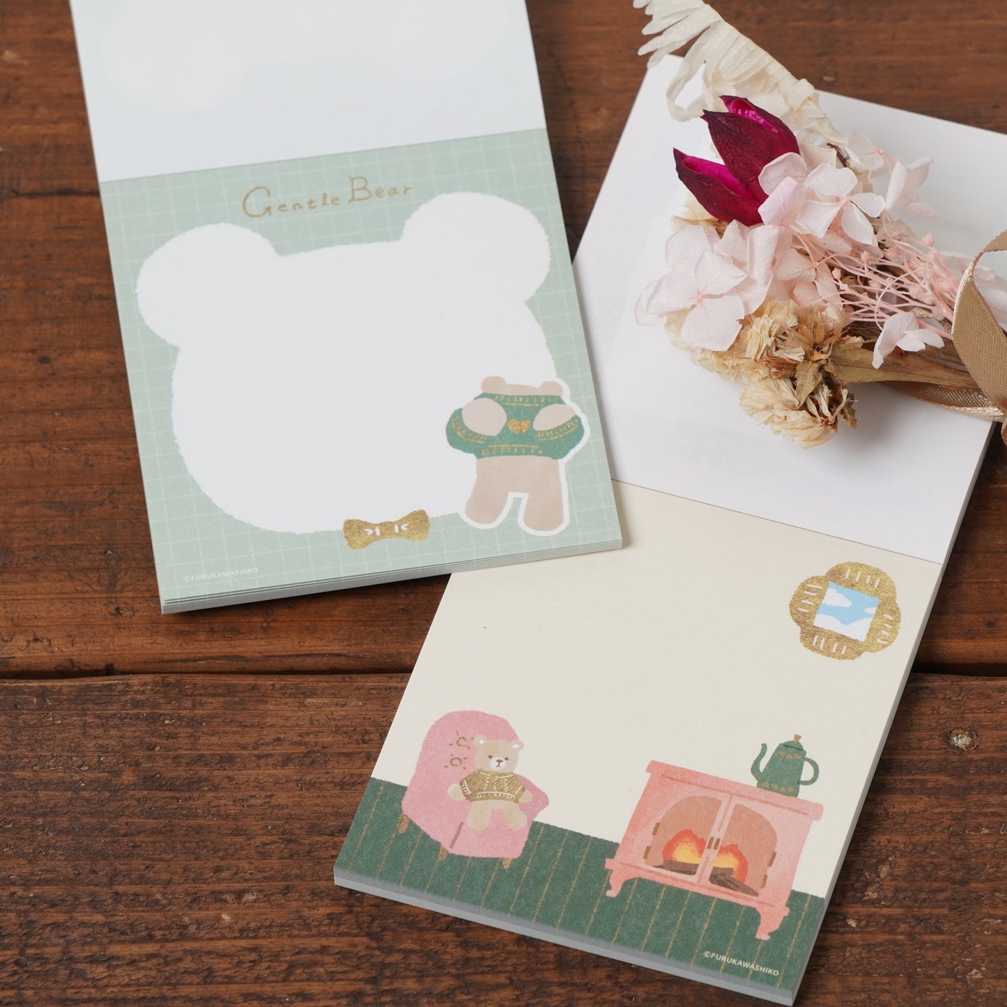 Furukawa Memo Pad - Bear