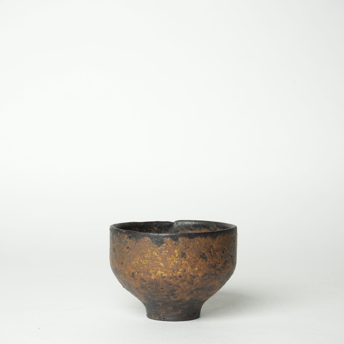 Futoshi Yamashita Volcanic Pottery Chawan Matcha Bowl