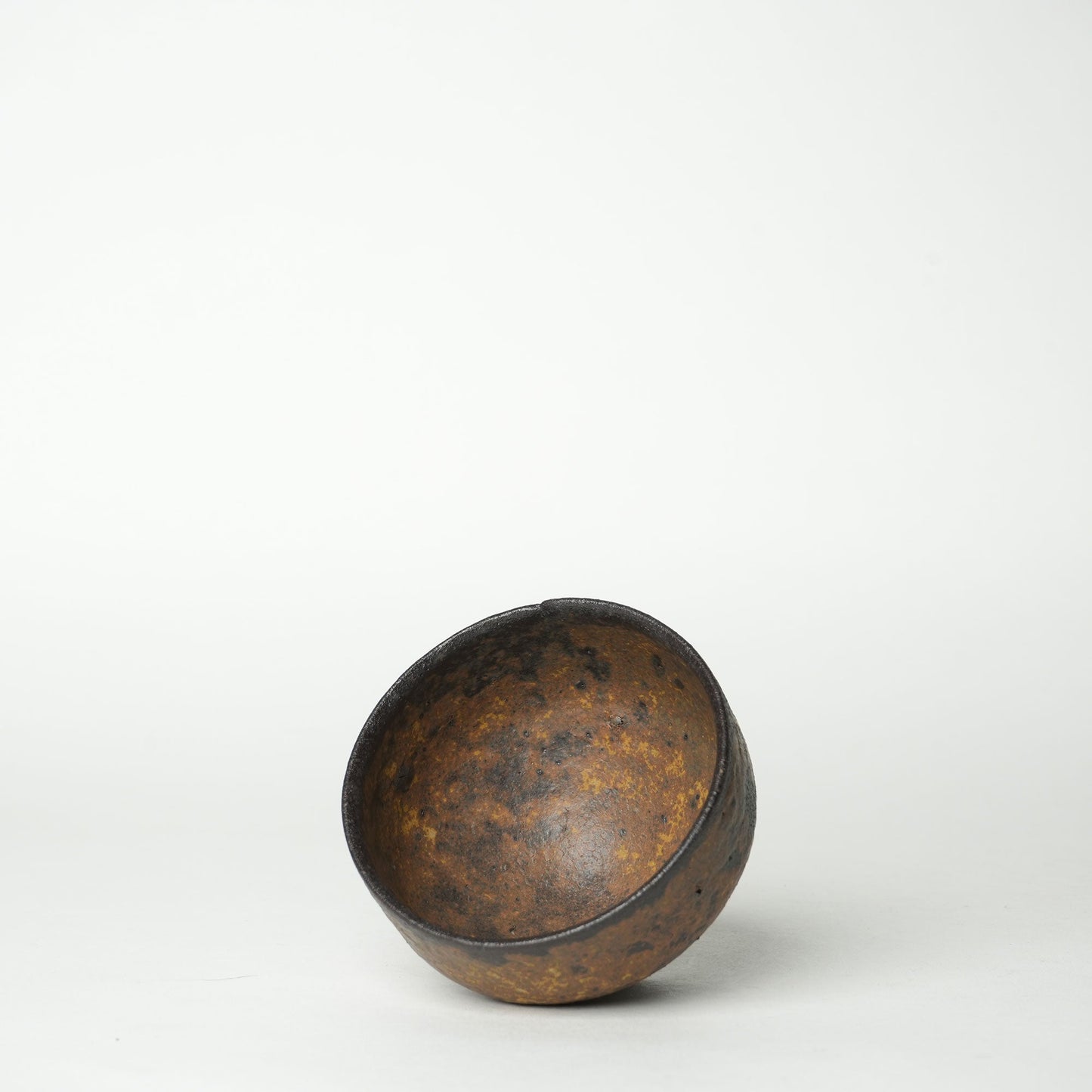 Futoshi Yamashita Volcanic Pottery Chawan Matcha Bowl