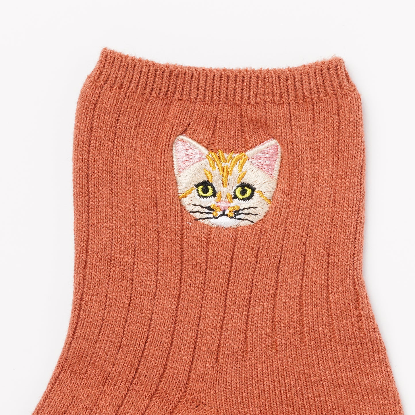 Cute Cat Socks M – Suna Neko Embroidery