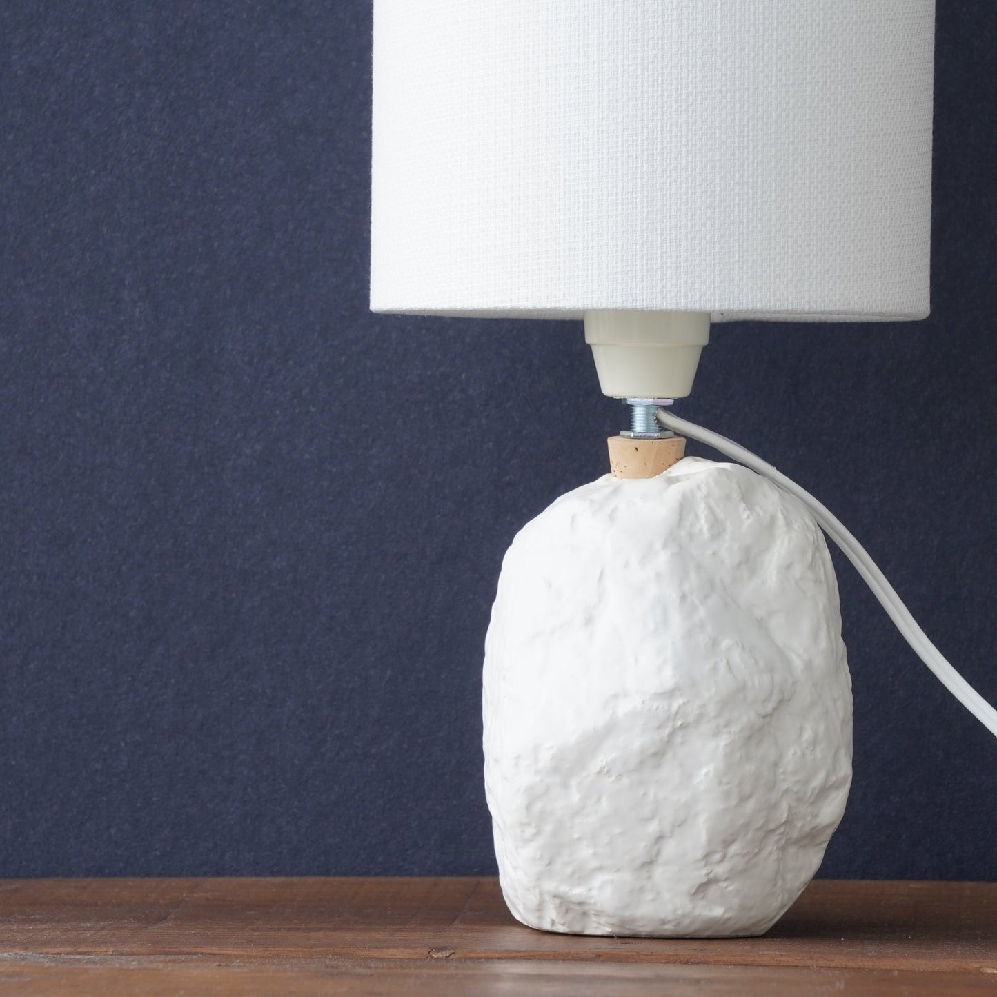 Japanese Ceramic Table Lamp M - Handmade Pottery Lighting by 3rd Ceramics