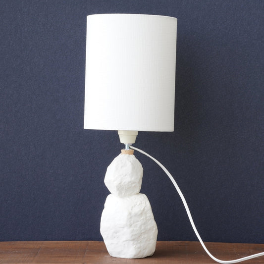 Japanese Ceramic Table Lamp L - Handmade Pottery Lighting by 3rd Ceramics
