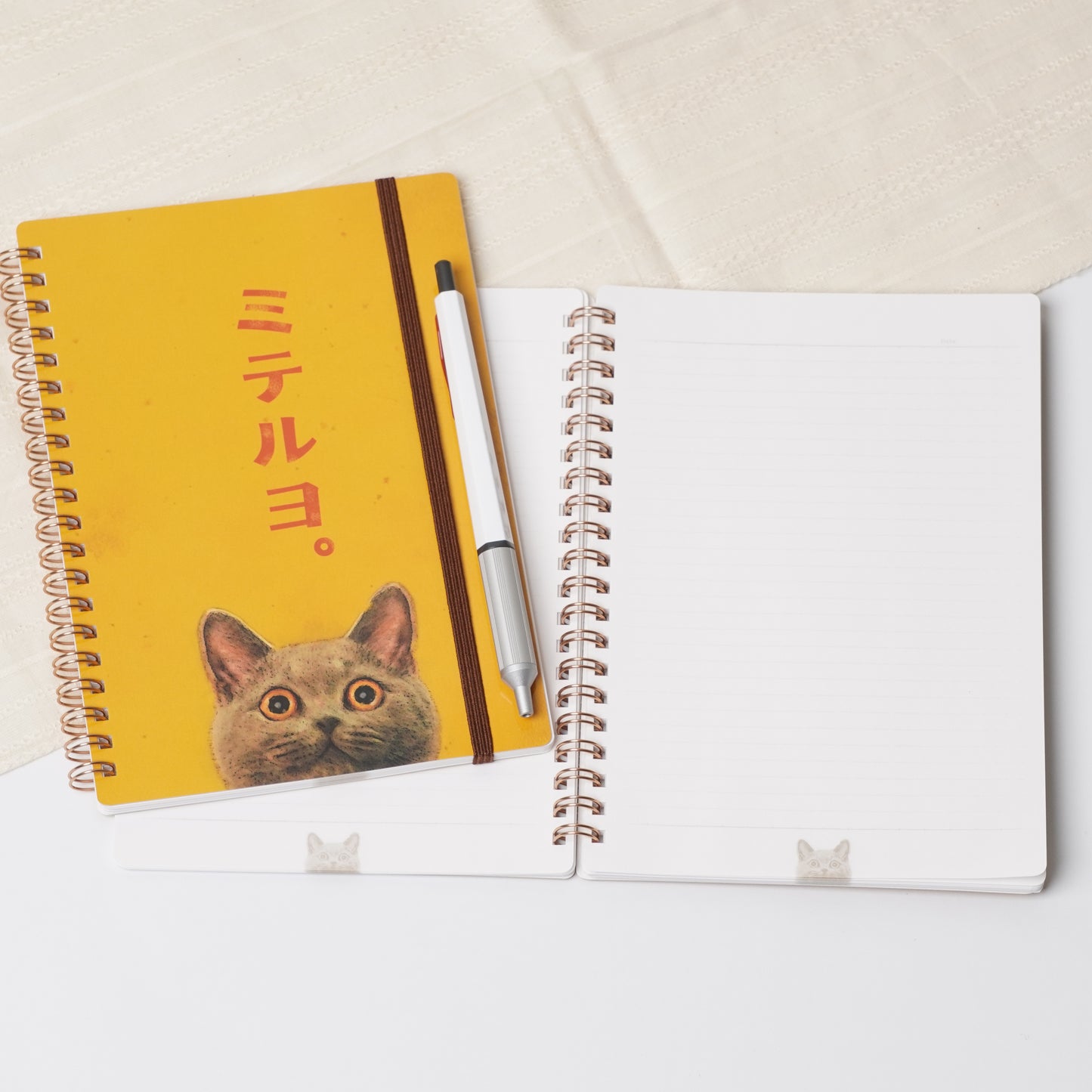 Cat Ring Notebook