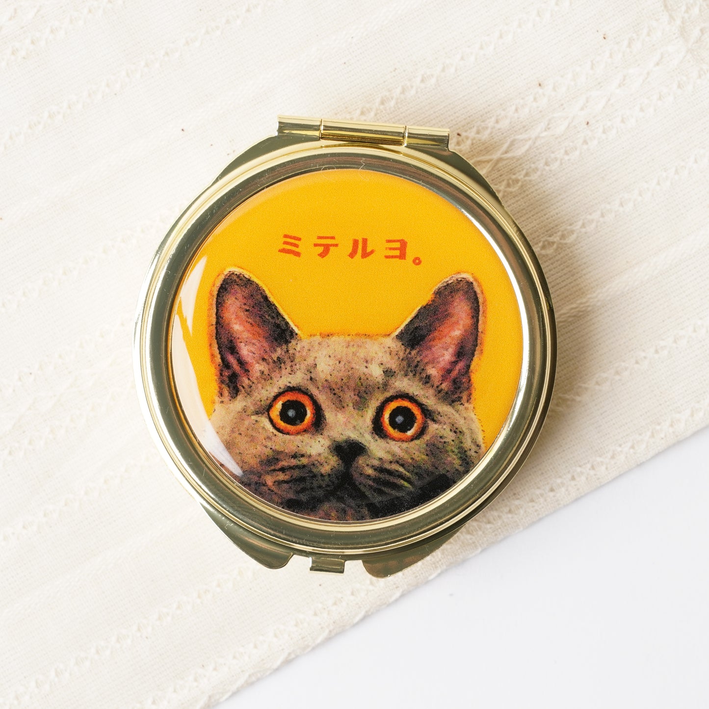 Cat Accessory Case with Mirror