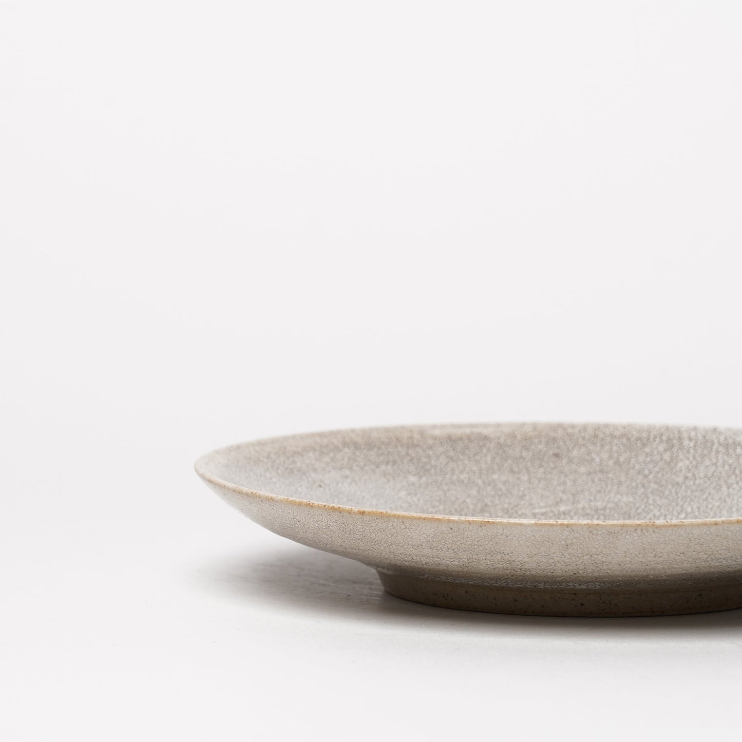 Hyouzangama Kairagi Crackle Glaze Plate M