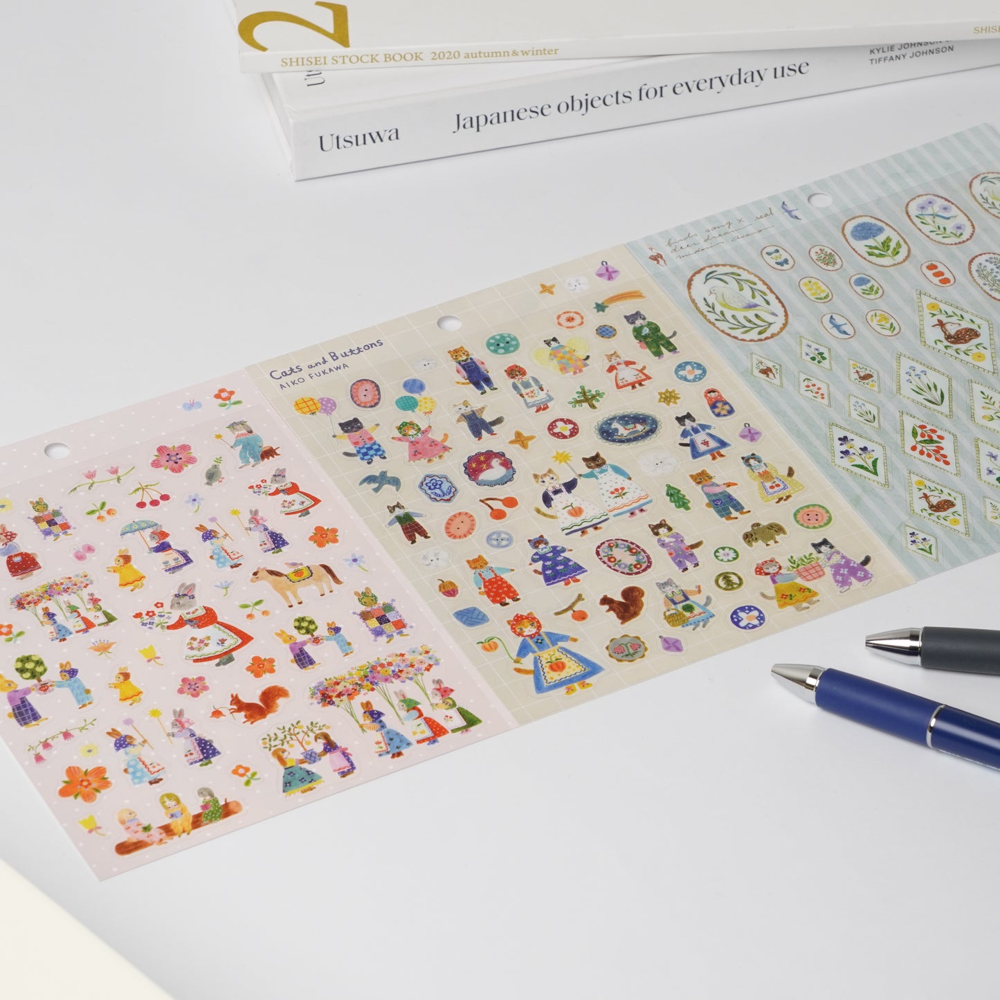 cozyca products Sticker Sheet - Rabbit