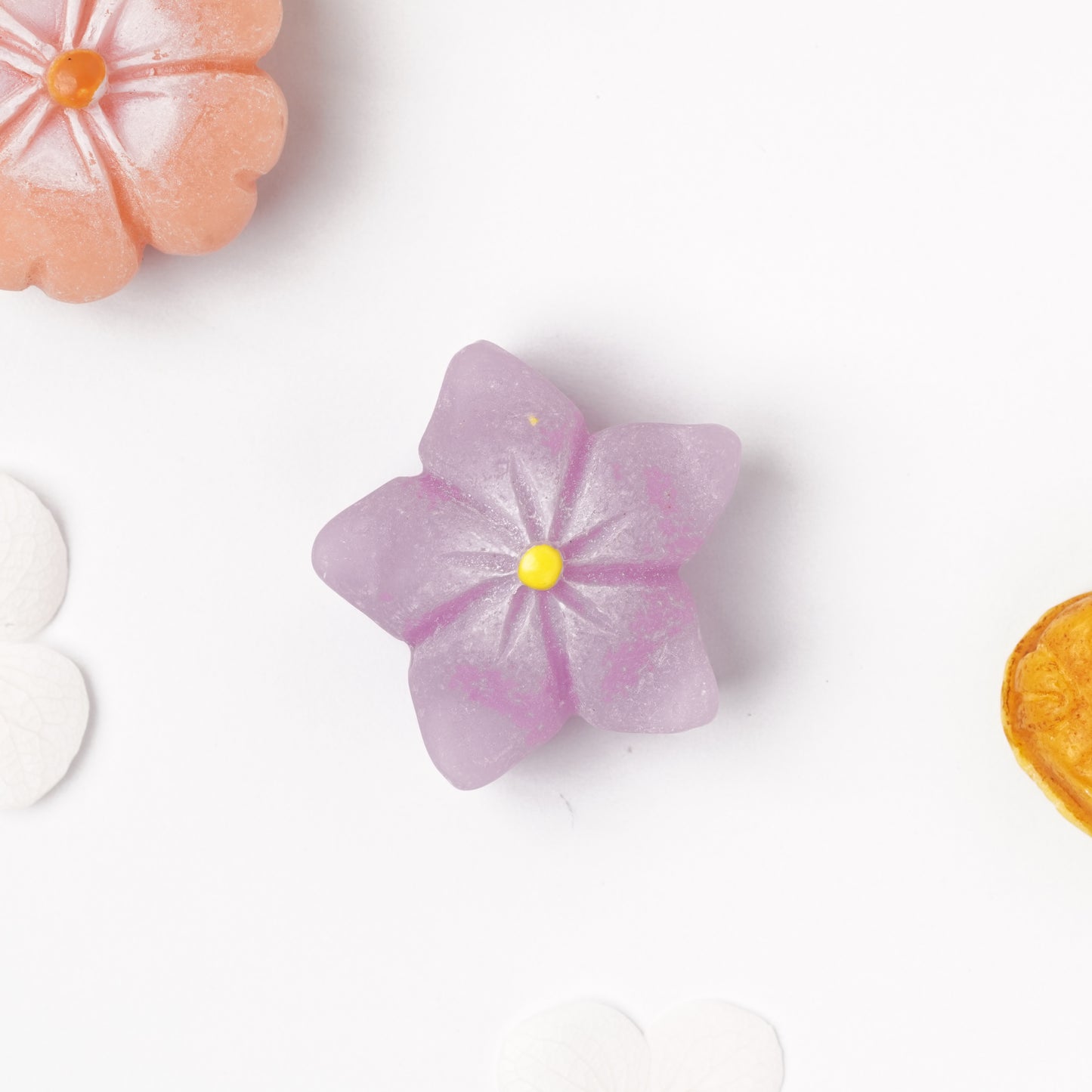 Wagashi Magnet Ballon Flower (Japanese Traditional Sweets)