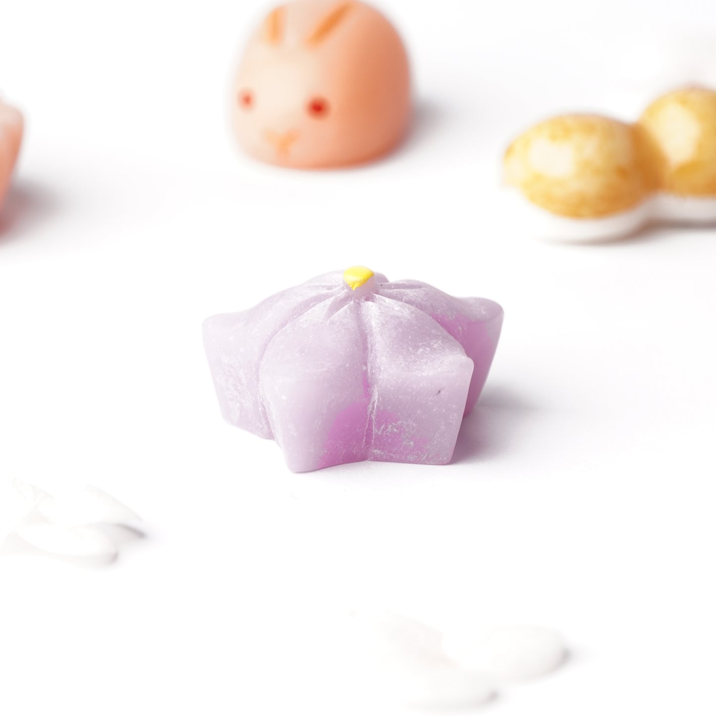 Wagashi Magnet Ballon Flower (Japanese Traditional Sweets)