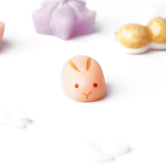 Wagashi Magnet Manju Pink (Japanese Traditional Sweets)